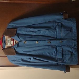 L.L. Bean Blue and Brown Women's Jacket